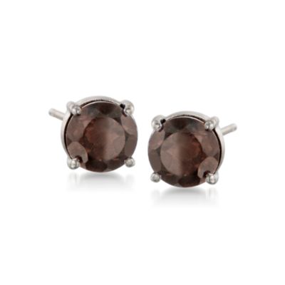 3-Pair Set of 12.30 ct. t.w. Multi-Gem Earrings With Black Diamond Earring Jackets in Sterling Silver &mdash; Alt Image 5