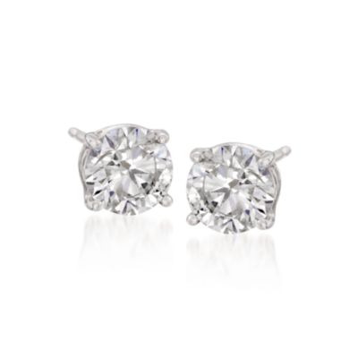 .25 ct. t.w. Diamond Stud Earrings in 14kt White Gold &mdash; Alt Image 1