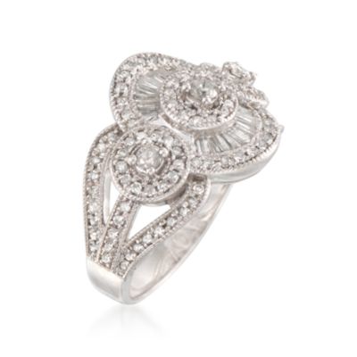 1.00 ct. t.w. Diamond Ring in Sterling Silver &mdash; Alt Image 3