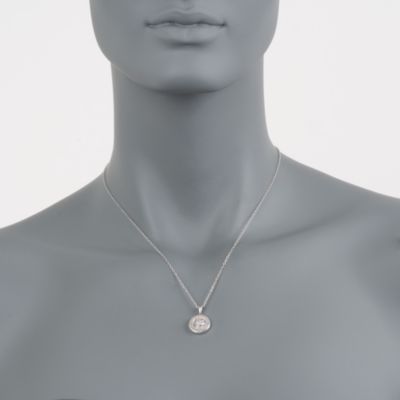 .50 ct. t.w. Diamond Pendant Necklace in Sterling Silver. 18" &mdash; Alt Image 2
