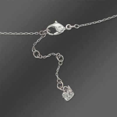 Swarovski Crystal Round Pointiage Necklace. 14" &mdash; Alt Image 3
