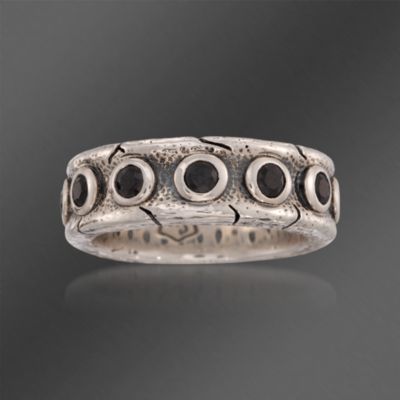 Scott Kay Distressed Sterling Silver Ring. Size 11 &mdash; Alt Image 1