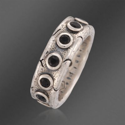 Scott Kay Distressed Sterling Silver Ring. Size 11 &mdash; Alt Image 2