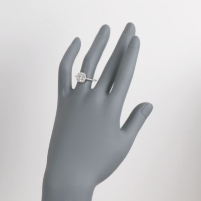 Henri Daussi 1.38 ct. t.w. Certified Diamond Engagement Ring in 14kt White Gold &mdash; Alt Image 2