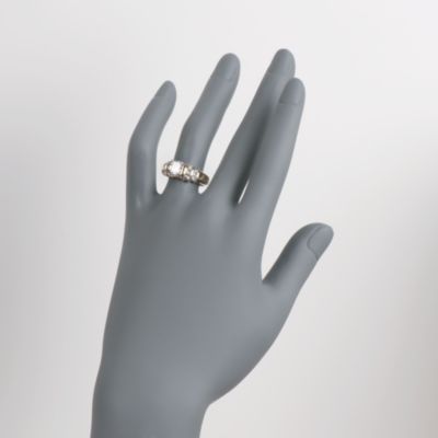 C. 1990 Vintage 1.98 ct. t.w. Diamond Ring in 14kt Yellow Gold. Size 6.5 &mdash; Alt Image 2