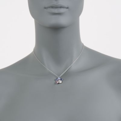 Swarovski Crystal "Heritage" Multicolored Crystal Pendant Necklace. 14.5" &mdash; Alt Image 2