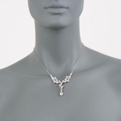 Swarovski Crystal "Tranquility" Necklace. 15.5" &mdash; Alt Image 2