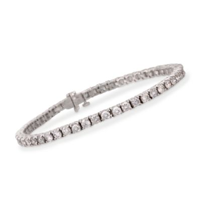 6.00 ct. t.w. Diamond Bracelet in 14kt White Gold. 7" &mdash; Alt Image 1