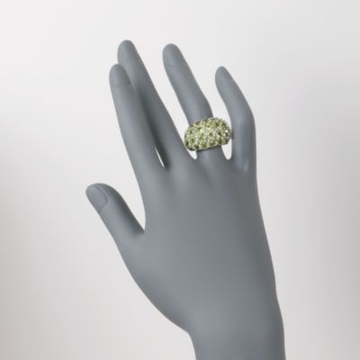 7.80 ct. t.w. Peridot Dome Ring in Sterling Silver &mdash; Alt Image 2