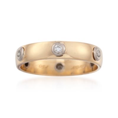 C. 1980 Vintage Cartier .15 ct. t.w. 6-Stone Diamond Ring in 18kt Yellow Gold. Size 6.5 &mdash; Alt Image 1
