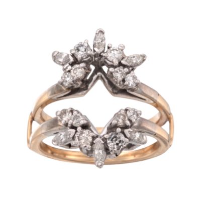 C. 1980 Vintage 2.67 ct. t.w. Diamond Cluster Ring Set in 14kt Two-Tone Gold. Size 6.5 &mdash; Alt Image 6