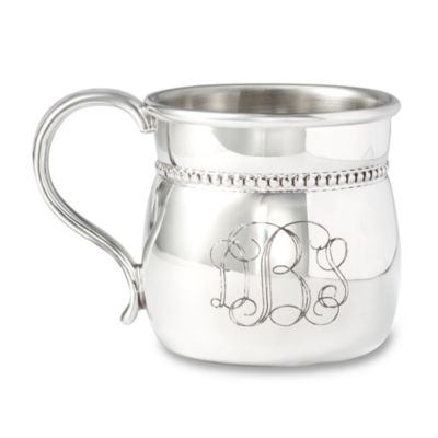 Reed & Barton Pewter Beaded Baby Collection &mdash; Alt Image 1