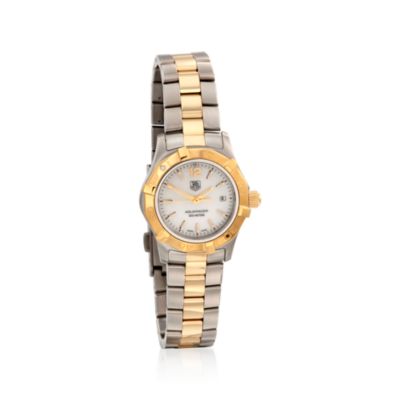 TAG Heuer Aquaracer Women's Watch in Two-Tone Stainless Steel and Gold Plate &mdash; Alt Image 1
