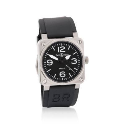 Bell & Ross Br03-92 Aviation Model Watch in Stainless &mdash; Alt Image 1