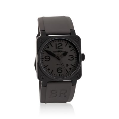 Bell & Ross Br03-92 Commando Aviation Model Watch in Stainless and PVD &mdash; Alt Image 1
