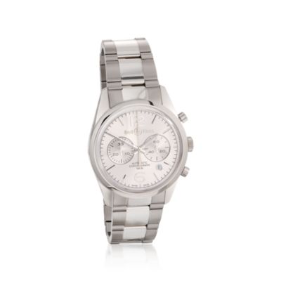 Bell & Ross BR 126 Officer Vintage Model Chronograph Watch in Stainless  &mdash; Alt Image 1
