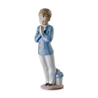 Nao "A Time to Pray" First Communion Figurine   &mdash; Alt Image 1