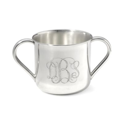 Reed & Barton Sterling Silver Double-Handled Baby Cup &mdash; Alt Image 1