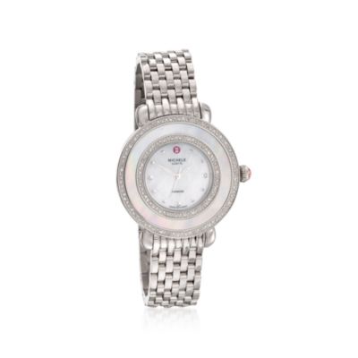 Michele Cloette Women's .64 ct. t.w. Diamond Watch in Stainless &mdash; Alt Image 1