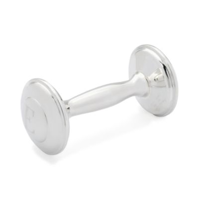 Sterling Silver Baby Rattle &mdash; Alt Image 1