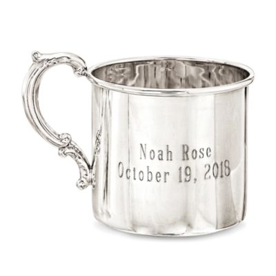 Sterling Silver Baby Cup &mdash; Alt Image 1