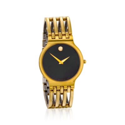 Movado Men's "Esperanza" Goldplate Watch  &mdash; Alt Image 1