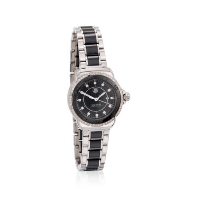 TAG Heuer Formula 1 Women's .60 ct. t.w. Diamond Watch in Stainless Steel and Ceramic &mdash; Alt Image 1