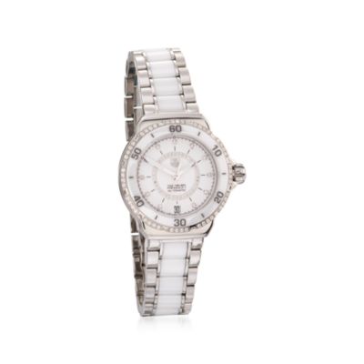 TAG Heuer Formula 1 Women's .53 ct. t.w. Diamond Watch in Stainless Steel and Ceramic &mdash; Alt Image 1