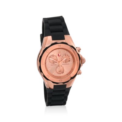 Michele Jelly Bean Women's Chronograph Rose Gold Plate Watch &mdash; Alt Image 1