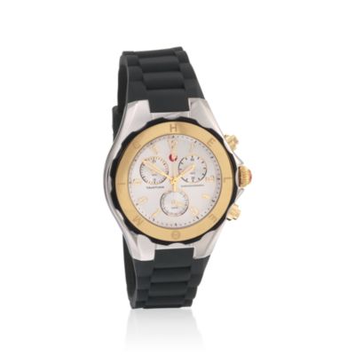 Michele Jelly Bean Women's Chronograph Two-Tone Watch &mdash; Alt Image 1
