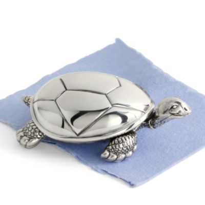 Reed & Barton "Tortoise" Music Box  &mdash; Alt Image 1
