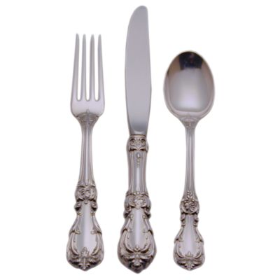 Reed & Barton "Burgundy" Sterling Silver Flatware -- Free Bonus &mdash; Alt Image 1