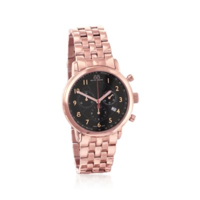 88 Rue Du Rhone Stainless Steel Rose PVD Chronograph Watch &mdash; Alt Image 1