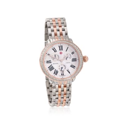 Michele Serein Women's .60 ct. t.w. Diamond Watch in Two-Tone &mdash; Alt Image 1