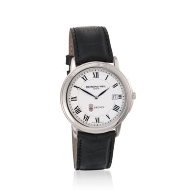 Raymond Weil Tradition Men's Brown University Logo Stainless Steel Watch &mdash; Alt Image 1
