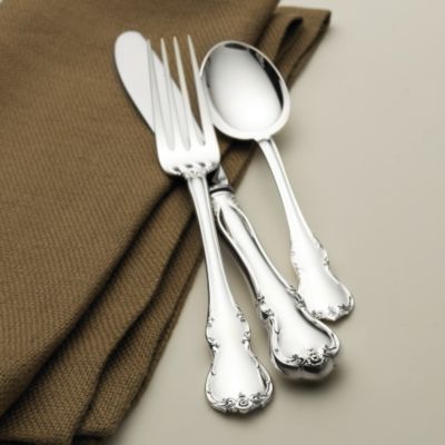 Towle "French Provincial" Sterling Flatware Set &mdash; Alt Image 1