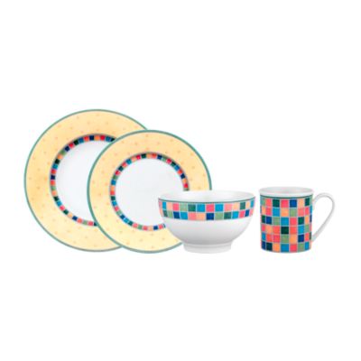 16-pc. "Twist Alea Limone" By Villeroy and Boch Service for 4  &mdash; Alt Image 1