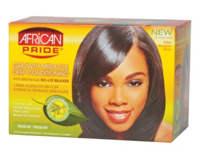 A product thumbnail of African Pride Miracle Deep Conditioning No-Lye Relaxer System