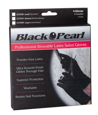 A product thumbnail of Black Pearl Reusable Latex Gloves