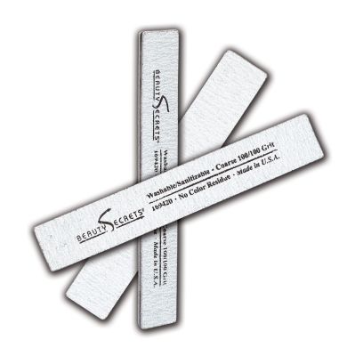 A product thumbnail of Beauty Secrets Zebra Rectangular Cushion Nail File