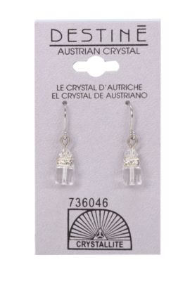 A product thumbnail of Destine Austrian Crystal Dangle Earrings