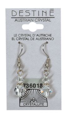 A product thumbnail of Destine Austrian Crystal Dangle Earrings