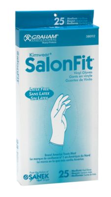 A product thumbnail of Kimwear Salon Fit Vinyl Gloves