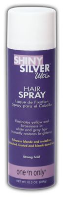 A product thumbnail of One 'n Only Shiny Silver Hair Spray