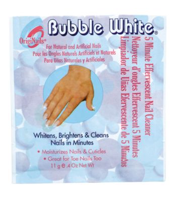 A product thumbnail of OrigiNails Bubble White 5 Minute Effervescent Nail Cleaner