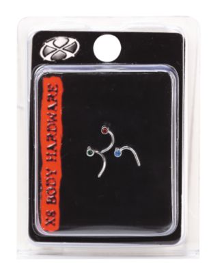 A product thumbnail of Metal Crystal Nose Screw
