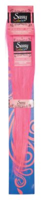 A product thumbnail of Sassy Colors 25 Gram Human Hair Extensions Hot Pink