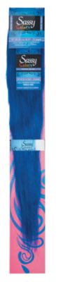 A product thumbnail of Sassy Colors 25 Gram Human Hair Extensions Royal Blue