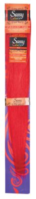 A product thumbnail of Sassy Colors 25 Gram Human Hair Extensions Red