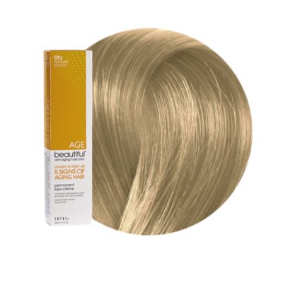 A product thumbnail of AGEbeautiful Anti-aging Permanent Liqui-creme Haircolor 9N Light Blonde